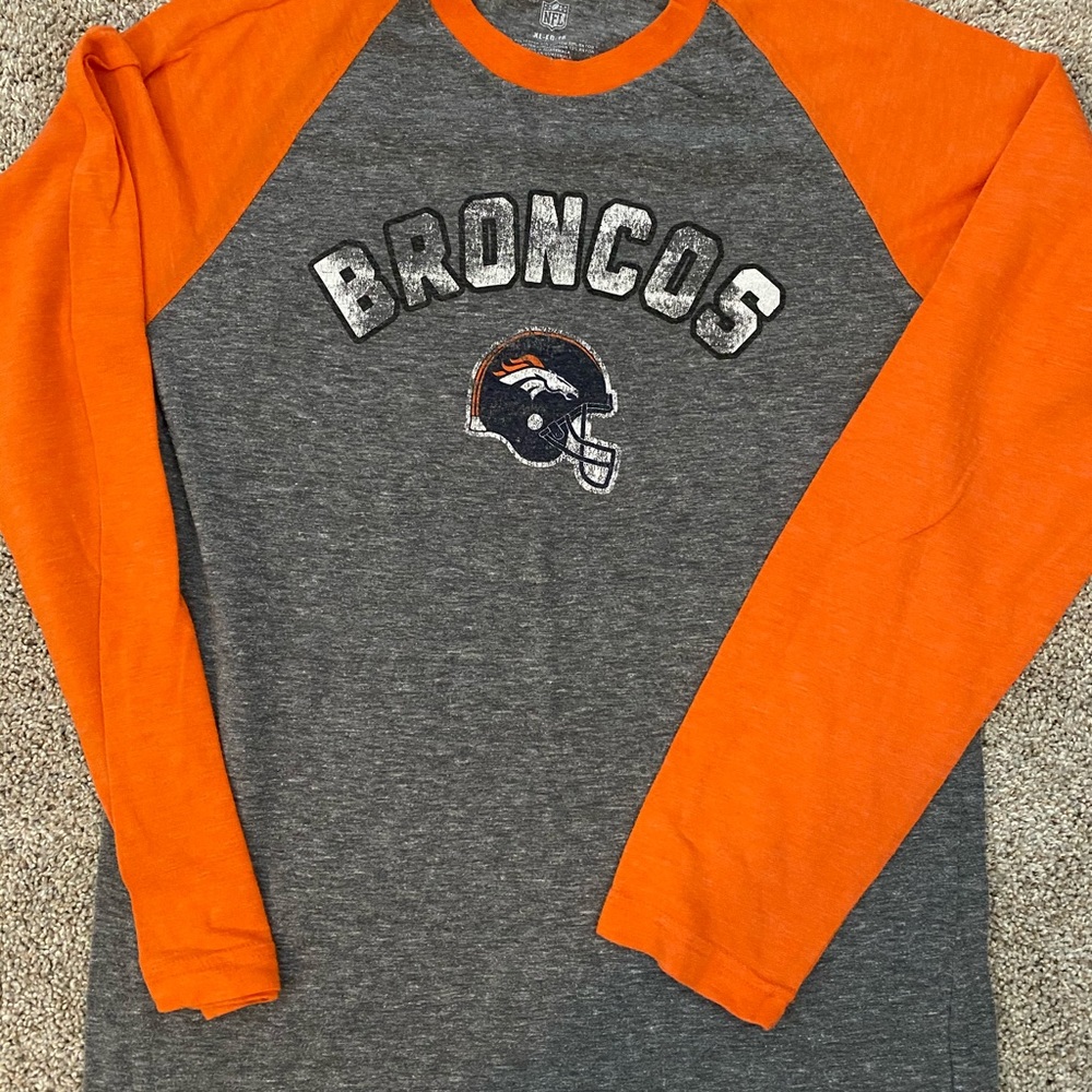 Vintage inspired Broncos shirt